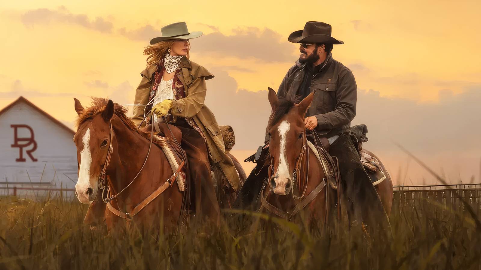Beth and Rip Ride Into Texas: First Look at 'Dutton Ranch' Sequel Set for May 2026