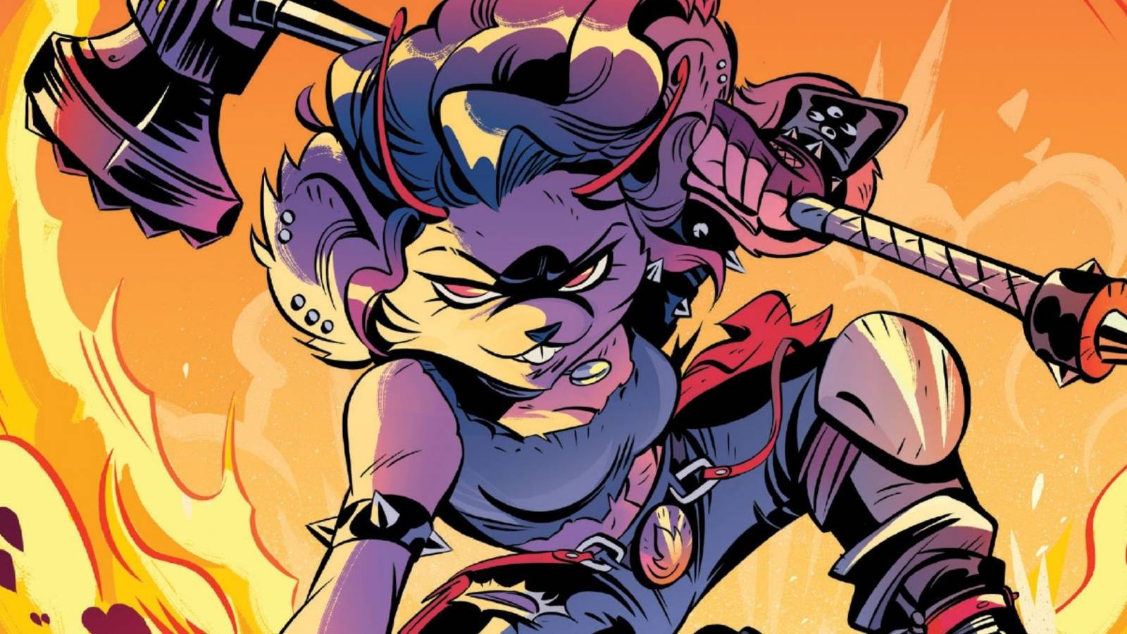 Biker Mice From Mars Unleashes Scorch: First Look at New Comic Villain Action Figure