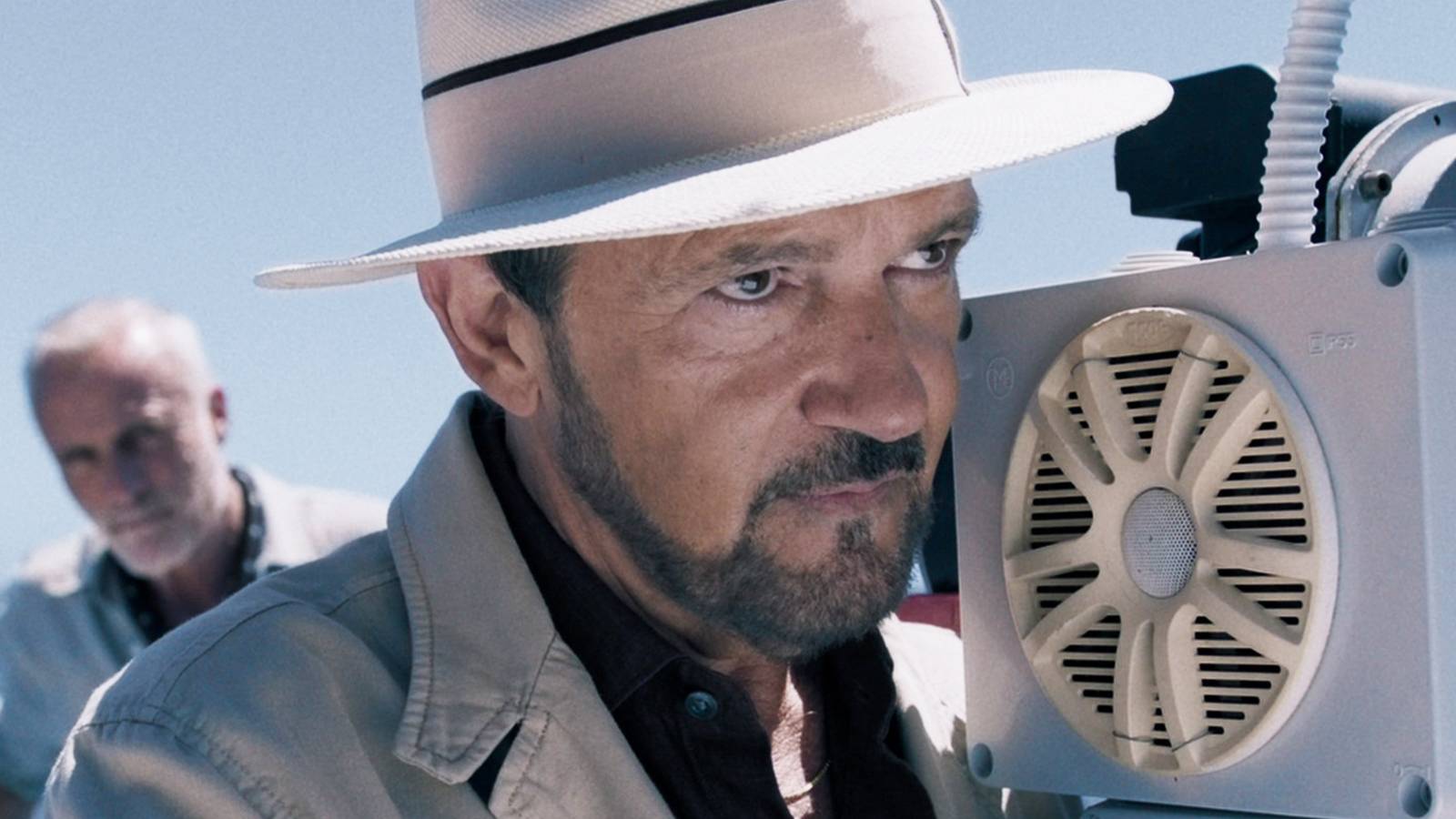 Exclusive Sneak Peek: Antonio Banderas Plays a Ruthless Cartel Boss in Shark Thriller 'Above & Below'