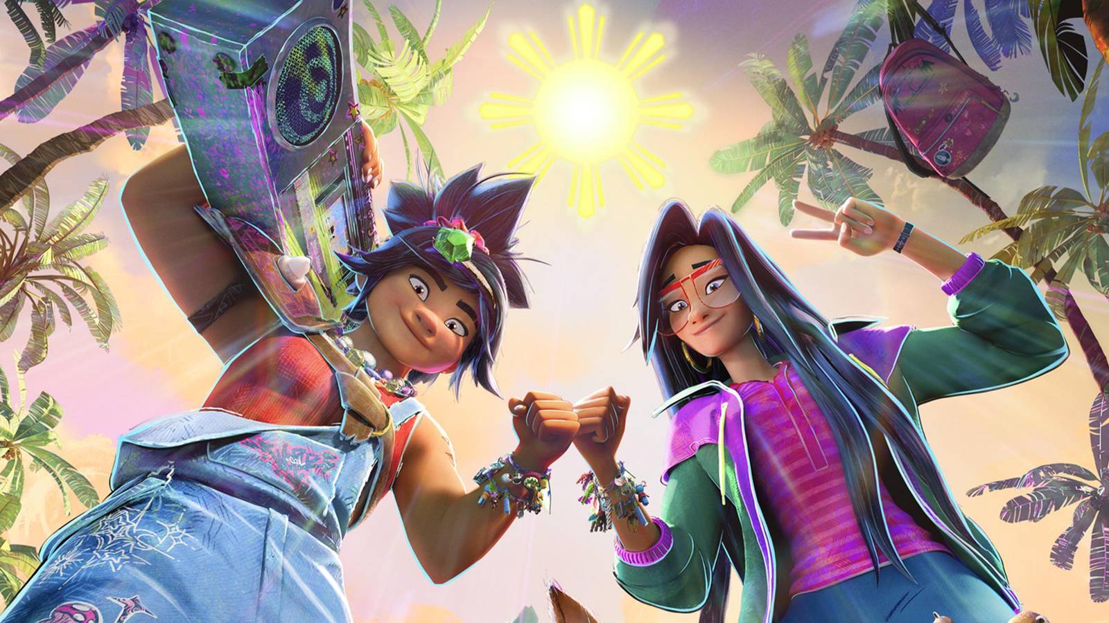 Forgotten Island's New 4DX Poster Brings 90s Nostalgia to Life