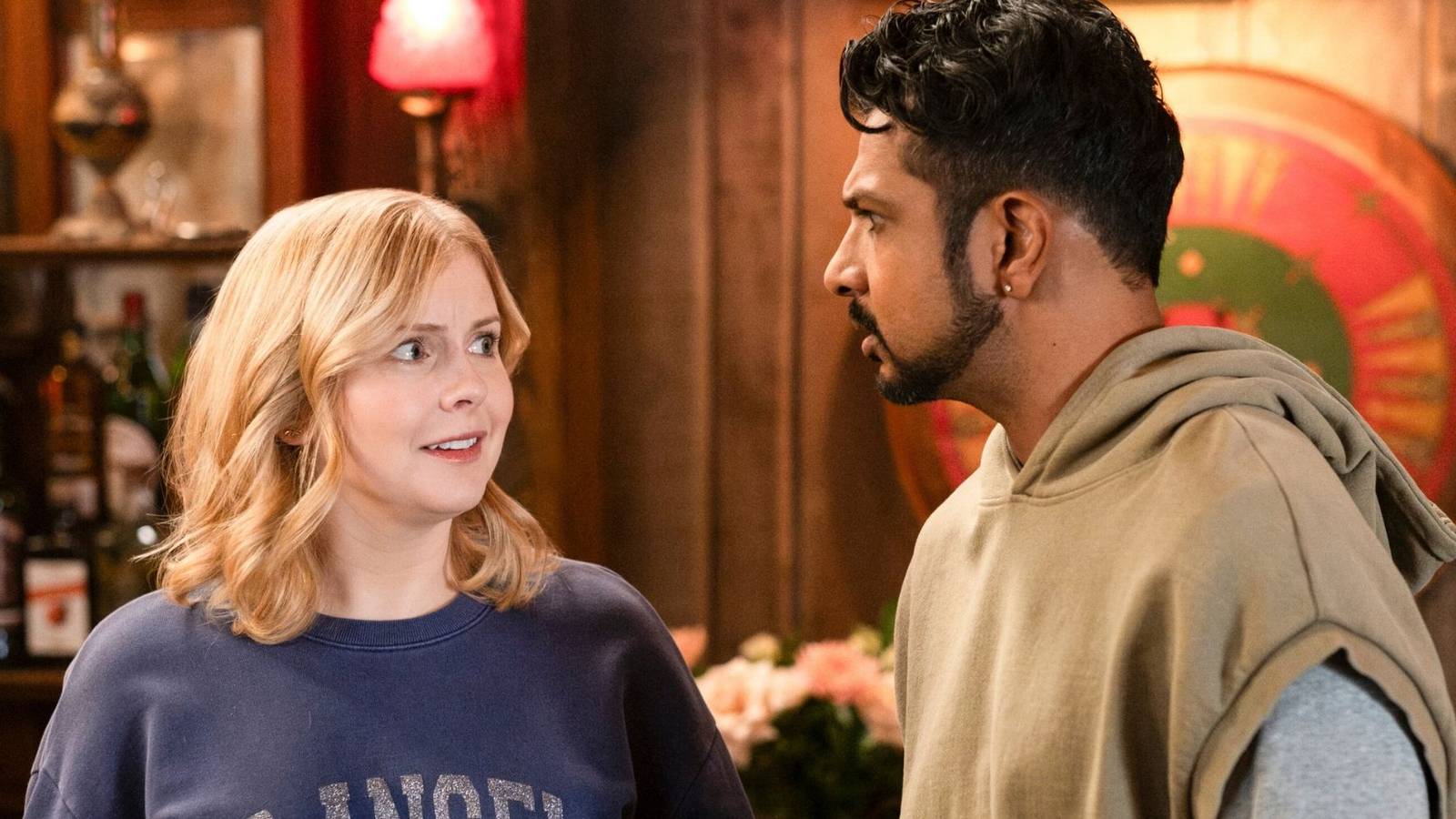 Ghosts Season 5 Sneak Peek: Mayor Tad's 'Breasturaunt' Plan Threatens Sam and Jay's Restaurant