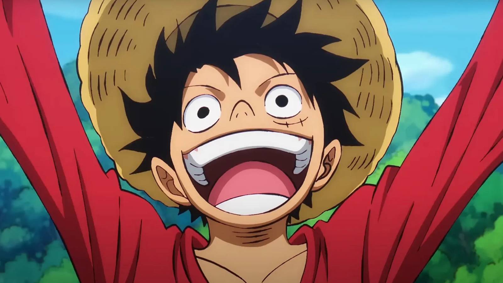 New One Piece Anime Remake Image Reveals Luffy's Joyful East Blue Departure