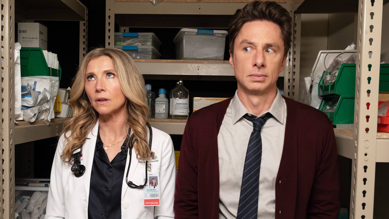 Scrubs Revival Brings Back Sean to Restore Elliot's Quirky Charm