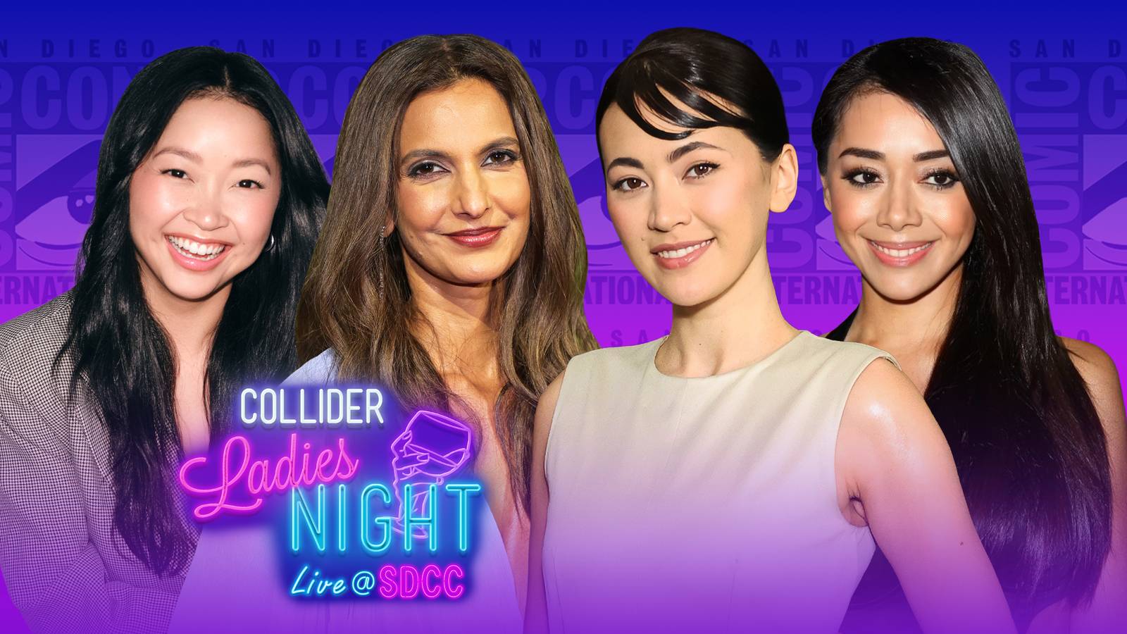 SDCC 2026: Poorna Jagannathan, Lana Condor, Aimee Garcia & Jessica Henwick Headline Collider Ladies Night