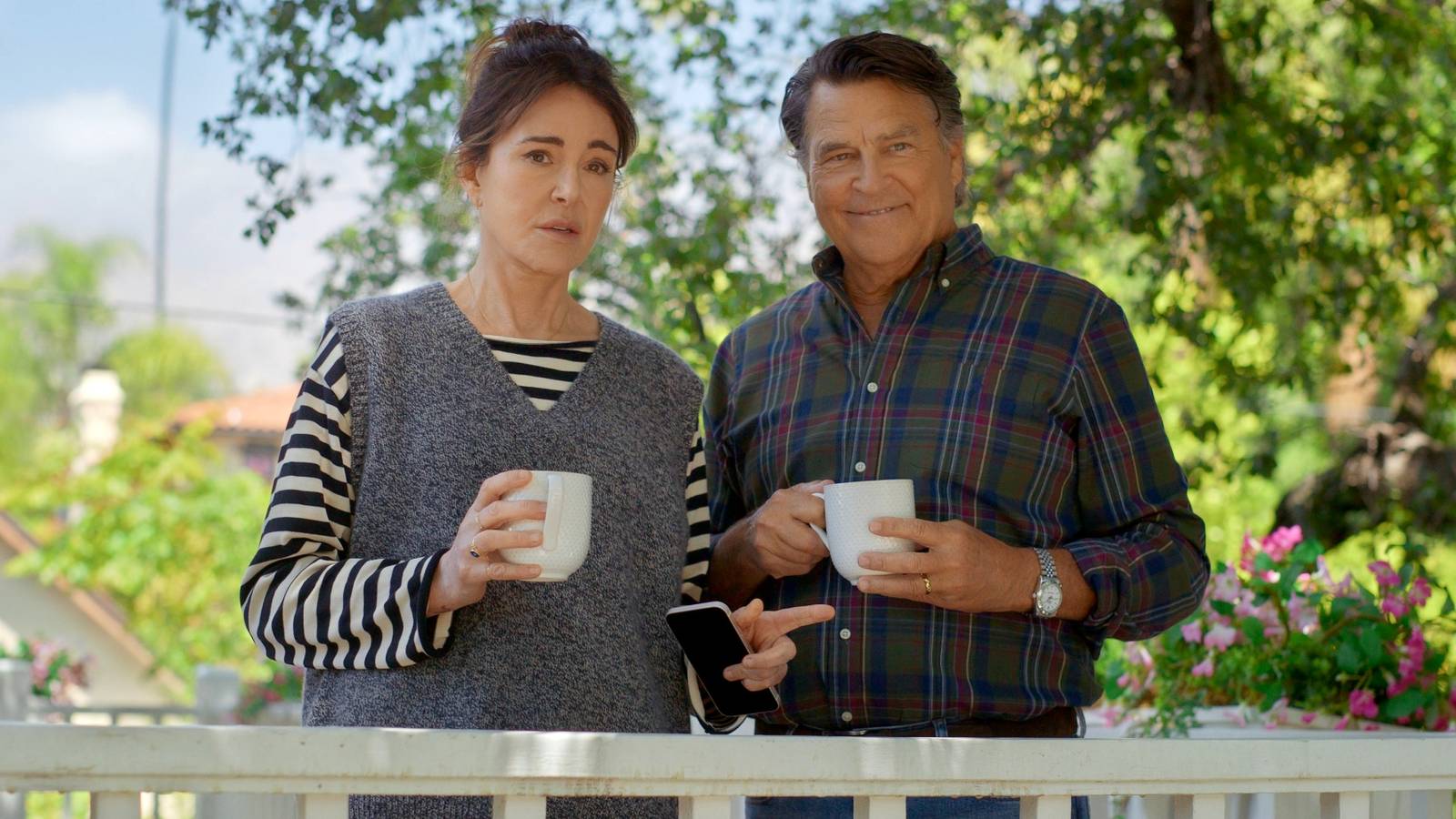 Shrinking's Liz & Derek Face Grandparenthood After a Health Scare & TV Royalty Cameo