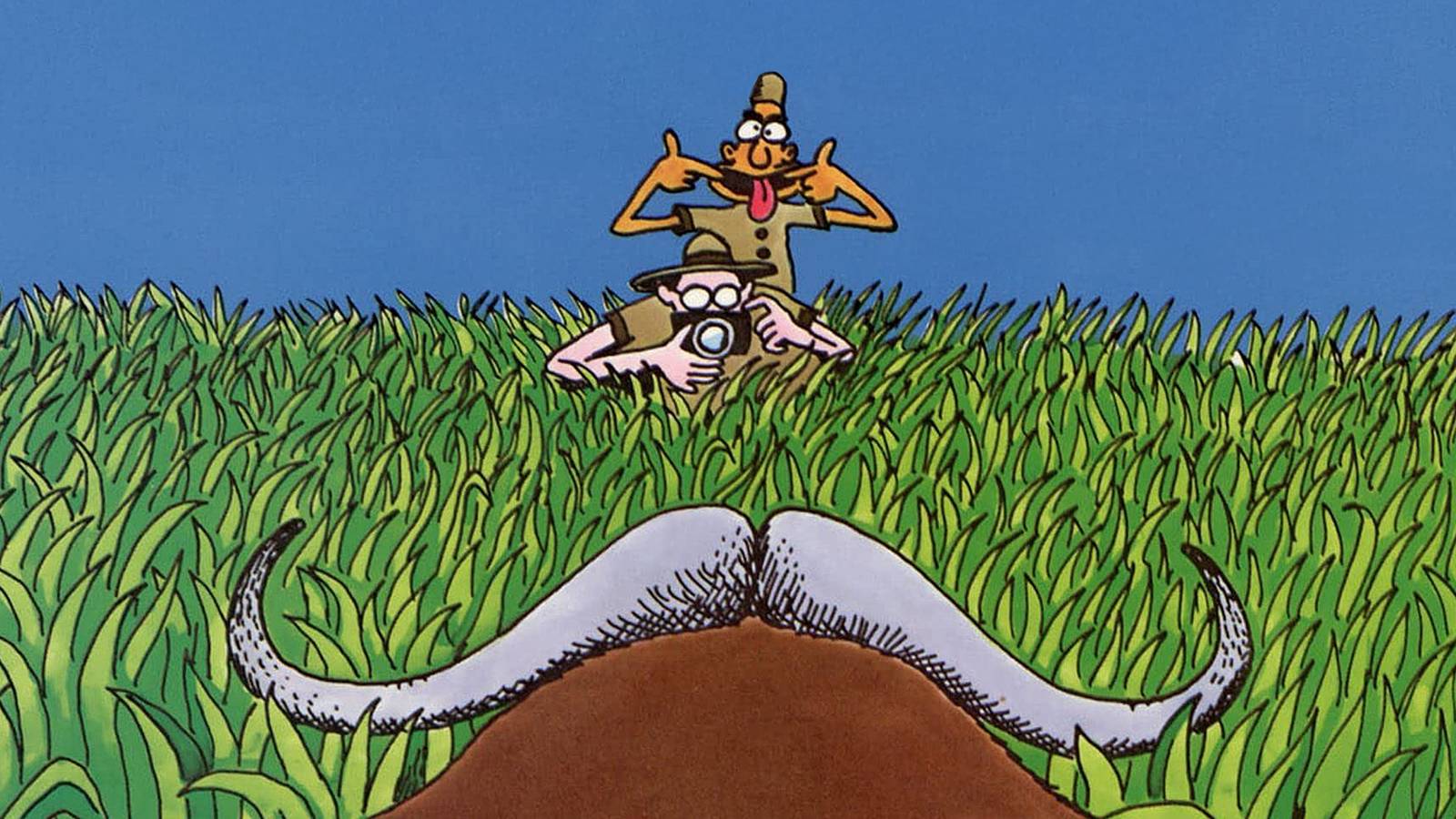 The Far Side's Sci-Fi Masterpiece: A Cowboy vs. Aliens Strip That's Pure Genius